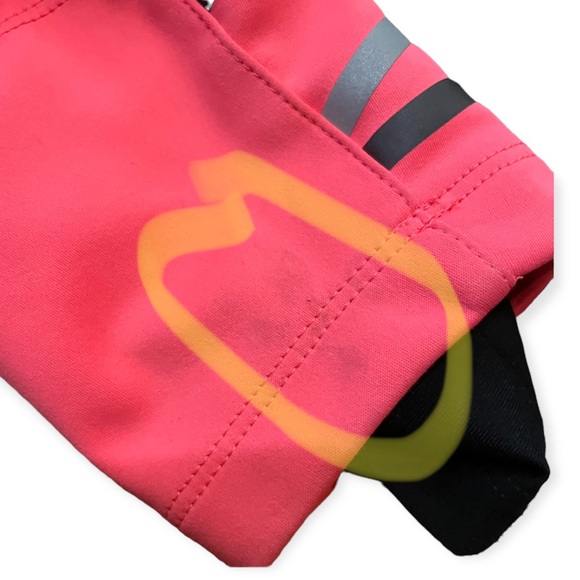 GORE Wind-stopper Soft shell reflector Running thumb holes Pink Jacket, Size XS - Picture 7 of 8